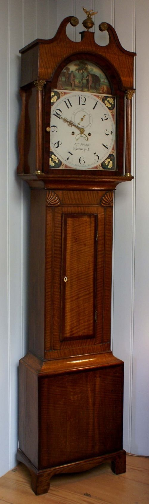 Elegant Early !9th Century Longcase Clock